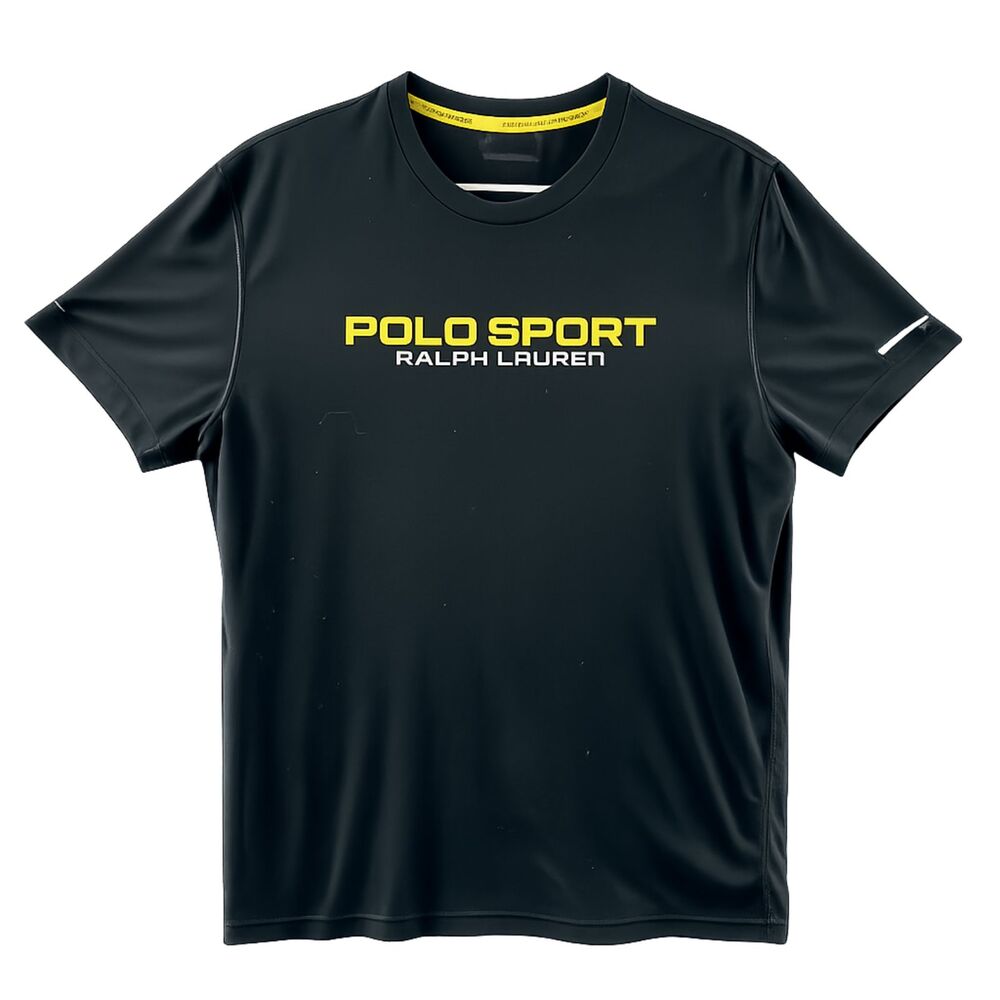 Polo Sport Ralph Lauren Thermo Vent T Shirt Men’s Medium Black Performance Tee